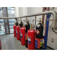 瑞港消防为深圳国银金融中心大厦提供消防钢瓶检测服务