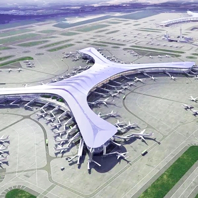 重庆江北国际机场：泡沫喷淋